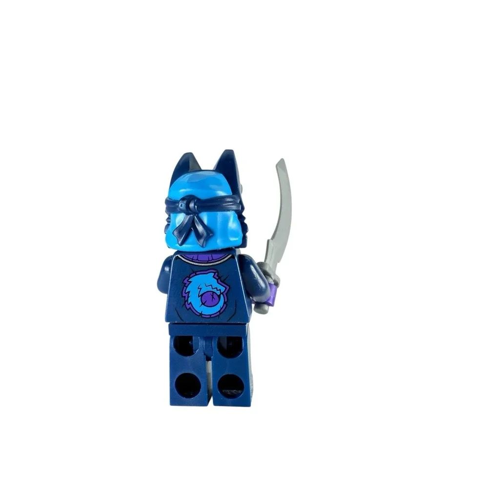 LEGO Ninjago Dragon's Rising WOLF MASK WARRIOR Minifigure w/ Sword Authentic New